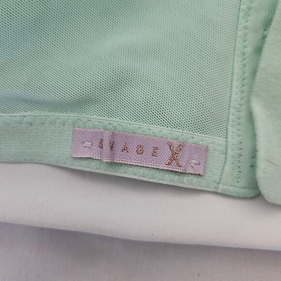 Savage X Fenty Mint Hint Green Strap Up Lace Bralette sz 3X Lounge Feminine - Picture 2 of 5
